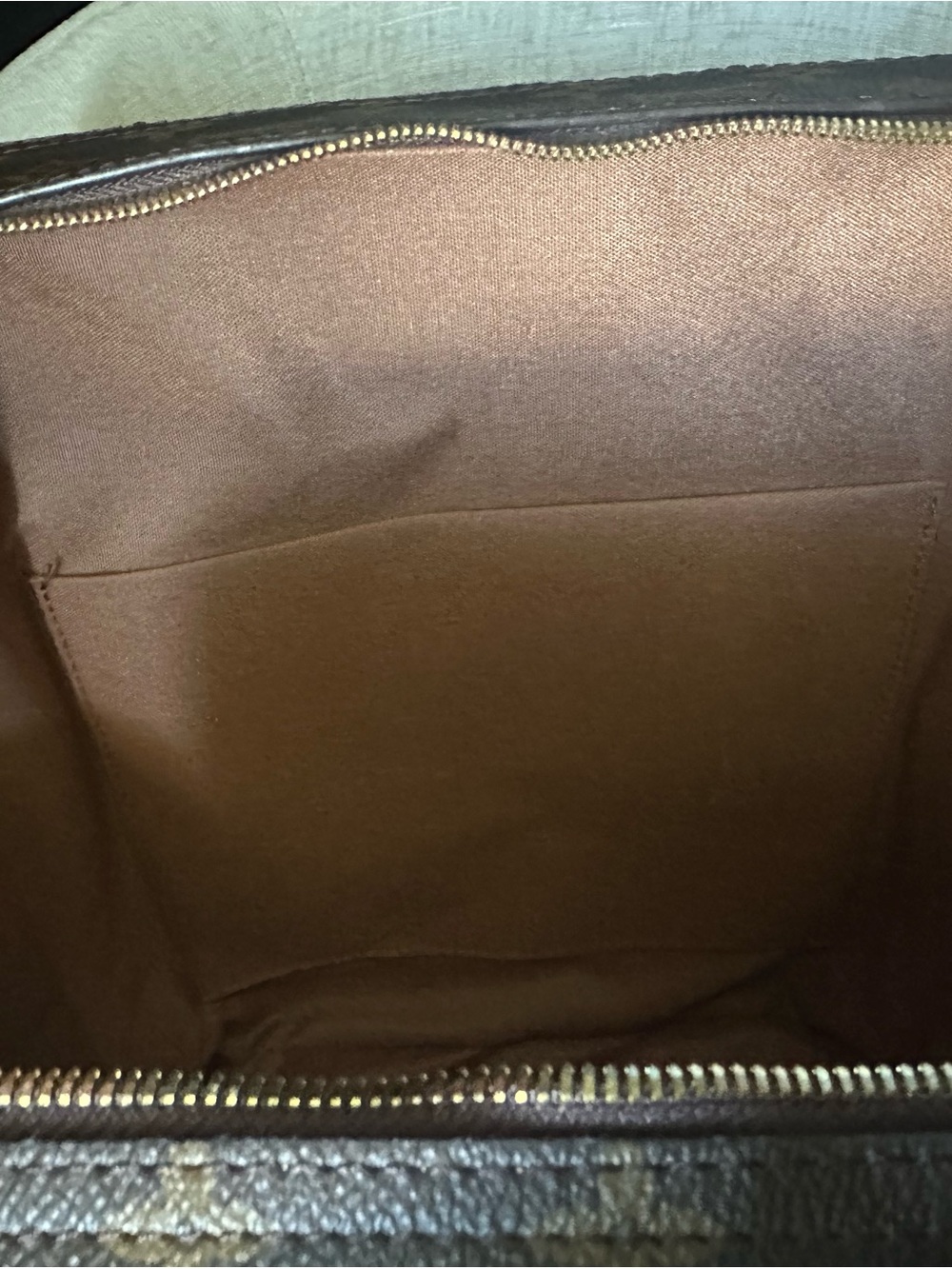 Monogram Canvas Vertical Backpack/Trunk - Brown/Tan - Picture 12 of 15